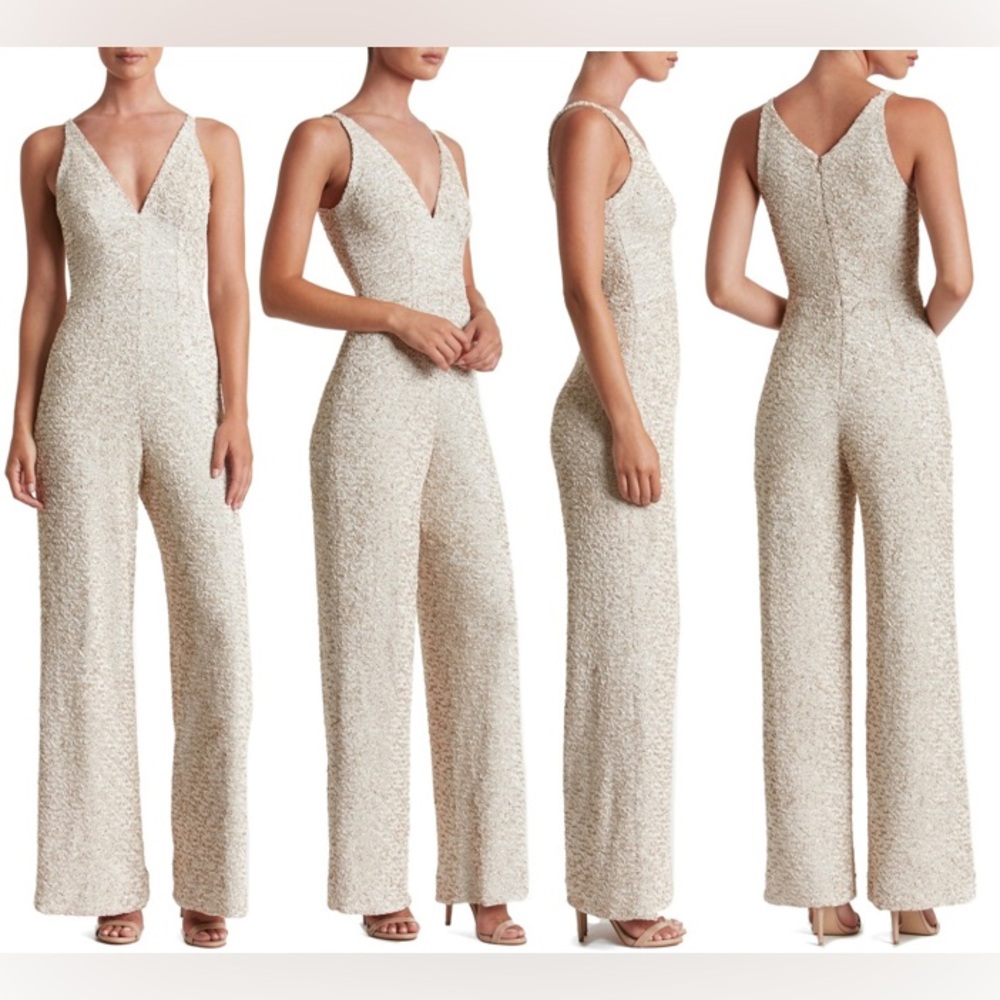 Dress the Population‎ Charlie Sequin Jumpsuit